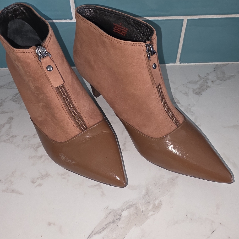 Marc Joseph Womens TAN Bottie Pumps Size 9.5 Medium (B, M)
